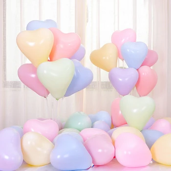12 inch obliki srca Macaron balon poročno dekoracijo fant in dekle LJUBEZEN prvo obletnico hiša dekoracijo iz lateksa ballon coeur