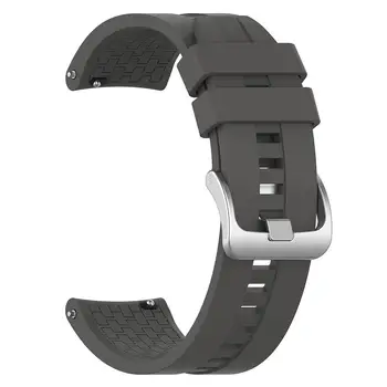 22 mm Silikonsko Zapestnico Trak Watchband Zamenjava s Sponko Udobno Nositi Trajne Preprostost Mehko za Amazfit GTR 47mm