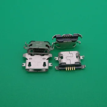 30pcs/veliko mikro mini jack vtičnico USB Priključek za polnjenje vrat, popravilo dock plug Za Alcatel Sijaj Lite OT5080 5080X 5080U 5080