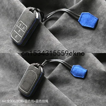 Ključ Vrečko Za Honda ACCORD VEZEL Državljanske 10. CR-V XRV Ključni Fob Primeru Zajema Tesnilo Alcantara