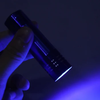Lak za Lase Mini 9 LED Luči Svetilka UV Lučka za Prenosni Nohte Gel Maska za Hitro Sušenje Manikura Orodje Nova