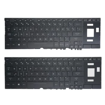 NAS Osvetljen Laptop Tipkovnici za Asus ROG GX501 GX501V GX501VI GX501VSK GX501G GX501GI-XS74 0KNB0-6617US00 GX531 GM531 GX701V