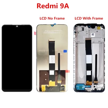 Prvotne LCD Za Xiaomi Redmi 9 9A 9C LCD Z Okvirjem Zaslon In Zaslon na Dotik Zbora Za Redmi 9A 9C LCD Zaslon
