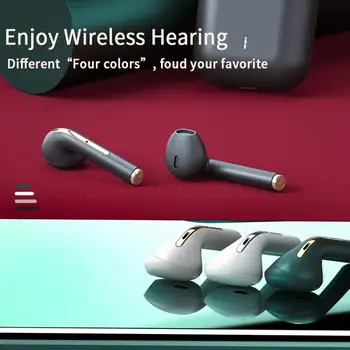 TWS Brezžične Slušalke Res Stereo Bluetooth Slušalke Touch Kontrole za Prostoročno Šport Slušalka Hi-fi Zvok Z Mikrofonom