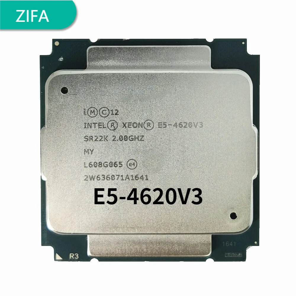 Original Intel Xeon E5 V3 E5 4620V3 2.0 GHZ 10-Core 25MB procesor E5 4620 V3 LGA2011-3 CPU E5-4620 V3 brezplačna dostava