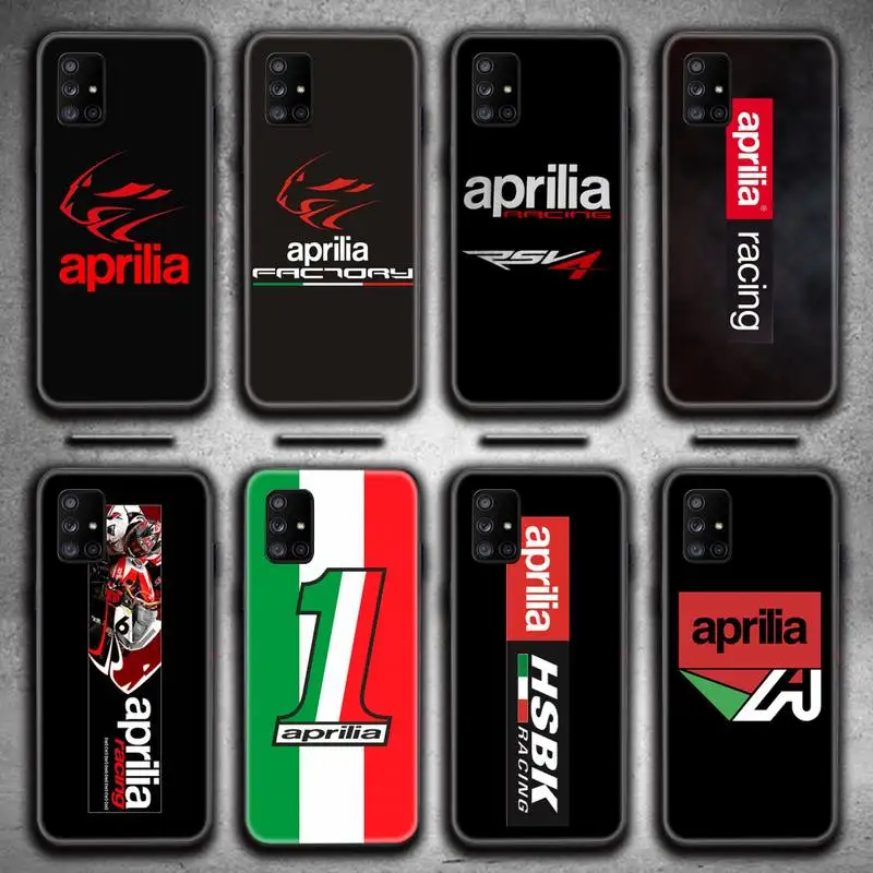Aprilia Racing Motocikel Logotip Primeru Telefon Za Samsung Galaxy A21S A01 A11 A31 A81 A10 A20E A30 A40 A50 A70 A80 A71 A51