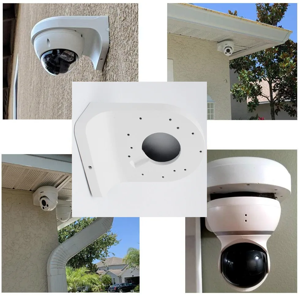 2SETS/PAKET PFB203W Vode-dokazilo Steno Vesa za IP Kamero HDCVI Kamere CCTV Kamere Varnostno Kamero Dome Kamera