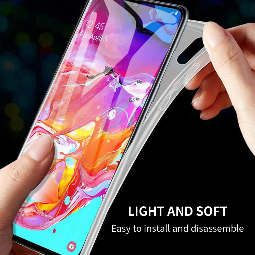 Telefon Primeru Za Samsung Galaxy A51 A71 A21s A12 A02s A50 A10 A20e A30 A31 A40 A41 Lupini Mat Kritje Genshin Vpliv Lepe zvezde