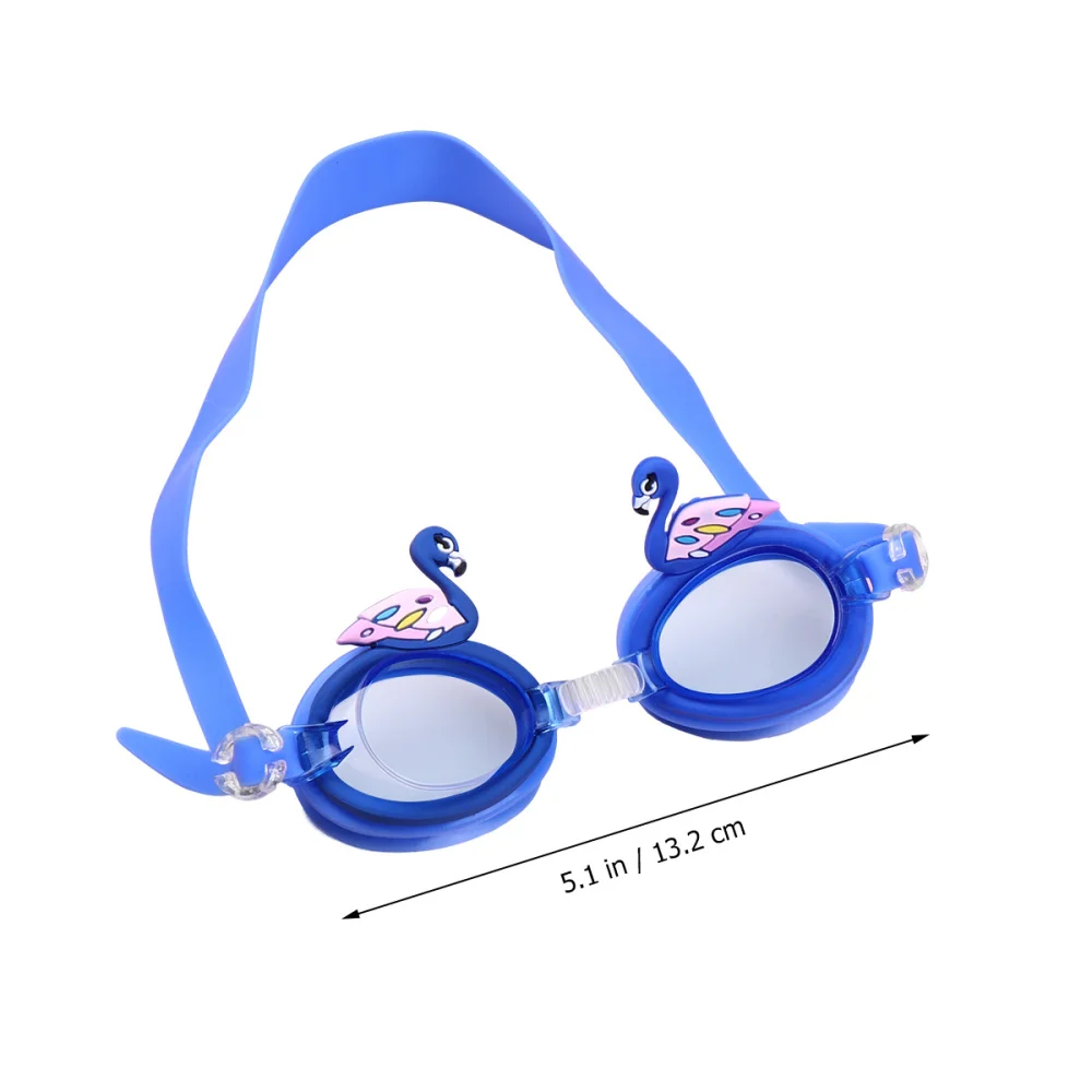 Adjustble Otroci Plavanje Očala Anti-Fog Risanka Otroci Plavanje Očala Swan Dekorativni Plaži, Biljard Pribor Za Očala)