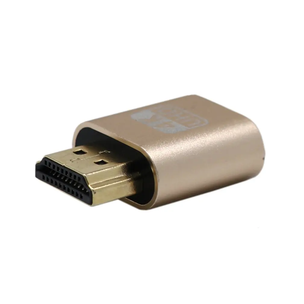 VGA HDMI je združljiv Preizkusni Čep Navidezni Zaslon Emulator DDC Adapter Podpora Edid 1920x1080P Za Video Kartice BTC Rudarstvo Rudar