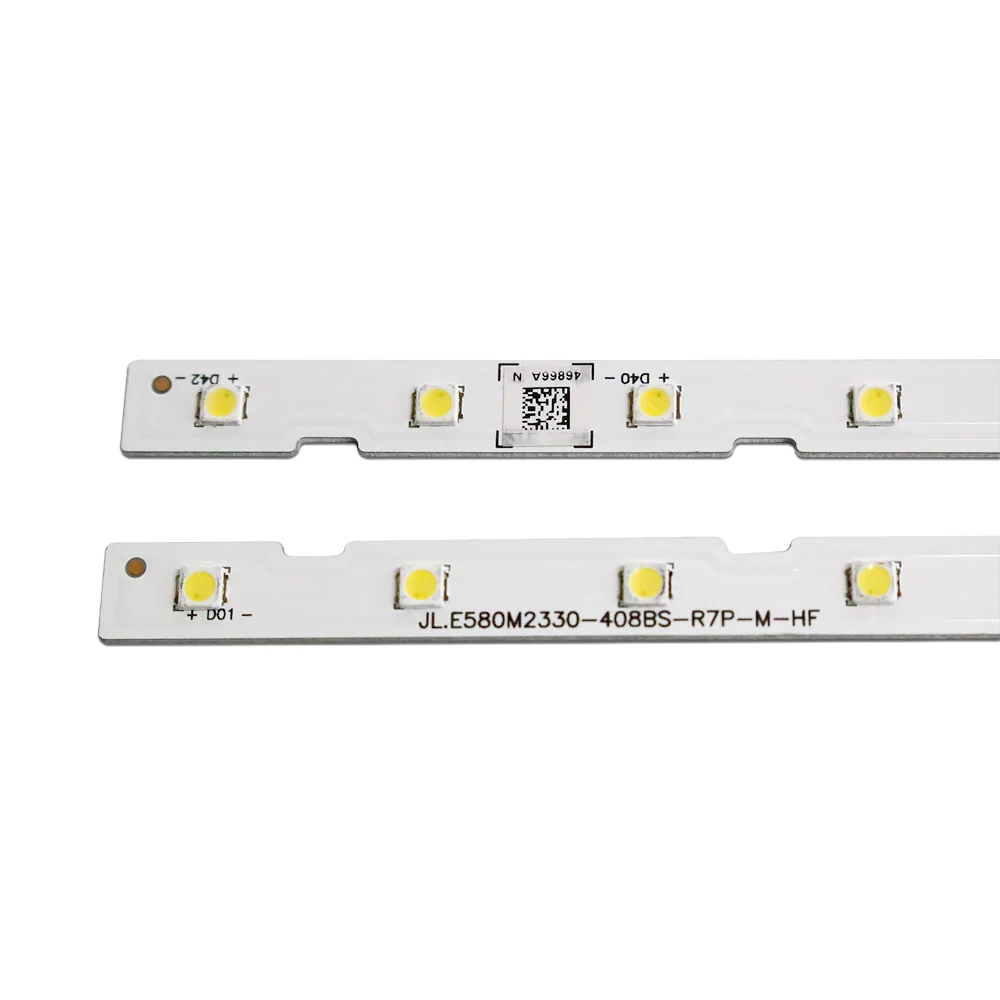 Novo 20PCS LED osvetlitvijo trakovi za Samsung UN58NU7100 UE58NU7100 un58nu710D UN58NU6080 LM41-00632A BN96-46866A JL.E580M2330-408BS
