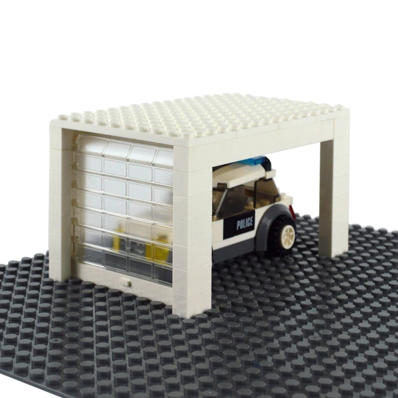 Mestni Avto MOC Deli Zaklepanje Opeke Klasičen Avto Vozni vrata, Garažna Vrata Windows gradniki DIY Pribor, igrače za otroke