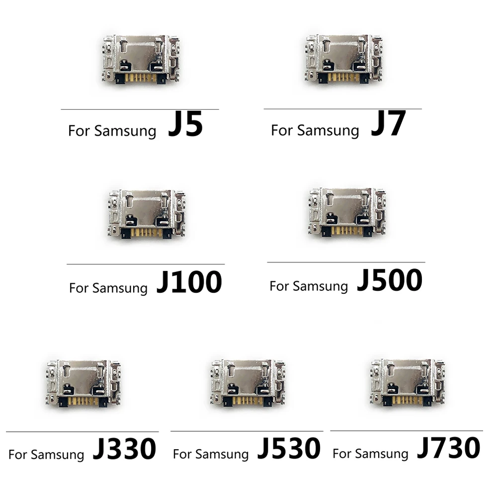 10Pcs/Veliko Tipa C Polnilnik USB Priključek Priključek za vtičnico Podatkov polnjenje vrata rep plug Za Samsung J5 J7 J330 J530 J730 J1 J100 J500
