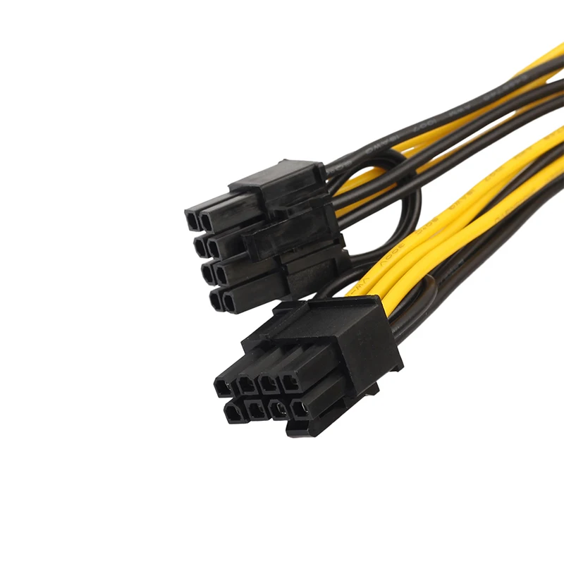 PCI-E 6-pin Za Dvojno 6+2-pin (6-pin/8-pin) Moč Razdelilno Kabelsko Grafična Kartica PCIE PCI Express 6Pin Dvojni 8Pin Napajalni Kabel