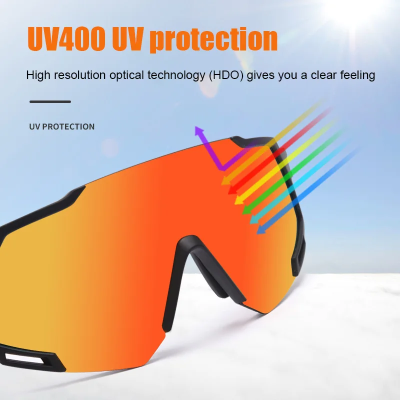 DONSUNG MTB Polarizirana 5 Objektiv Moške Kolesarske Sunglasse Cestno Glasse Gorsko Kolo Kolo Jahanje Zaščito zaščitna Očala, Očala