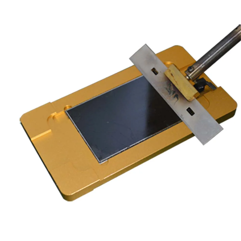 LCD UV Lepilo Polarizer Odstranjevalec Plesni Imetnik Odstraniti Polarizirajočega Filma Plesni iPhone 6 6 Plus 6s 6s Plus 7 7 Plus 8 8Plus