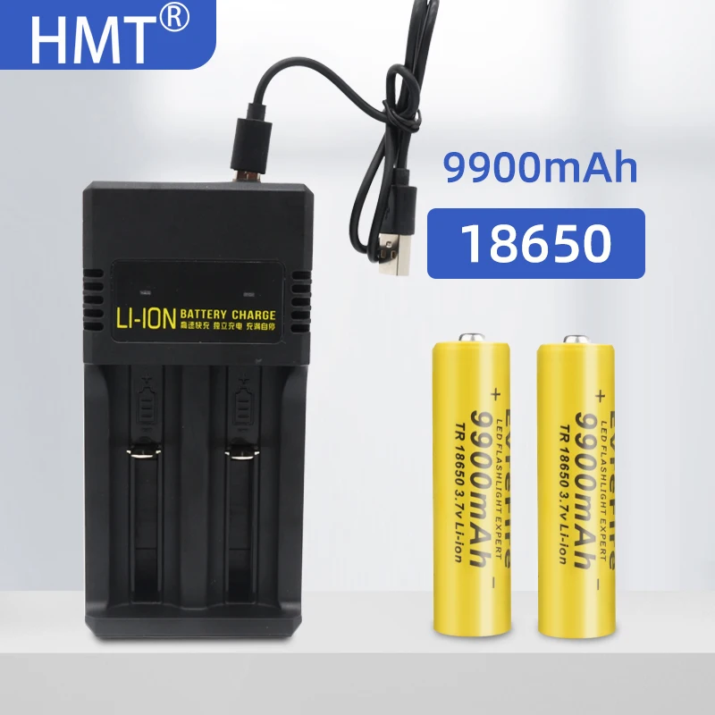 2021 popolnoma novo izvirno 3,7 V 9900mah 18650 baterijo GTF litij-ionska 18650 polnilna baterija hitra dostava